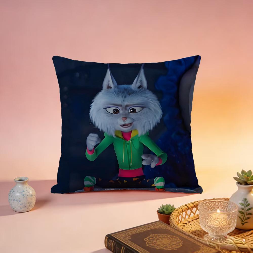 Fashion SSinging Cushion Cover Premium SkinFriendly Pillow Case MultiPurpose for Home Office Travel