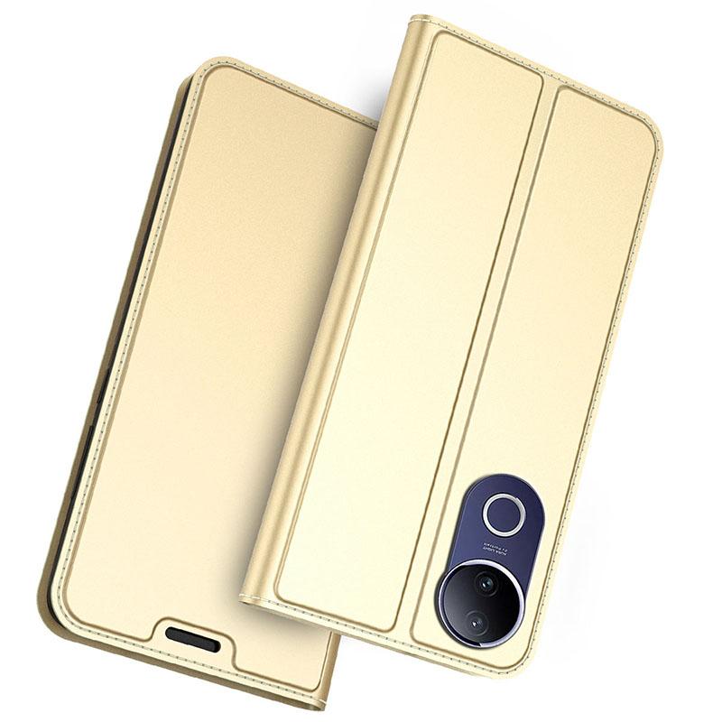 For Vivo V50e 5G/V50 5G Case PU Leather Phone Cover with Card Holder Stand