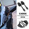 For BMW C400GT C400X Motorcycle Accessories Rearview Mirror Forward Bracket Kit Black For BMW C400 GT C 400 GT C 400X 400GT C400x C400gt