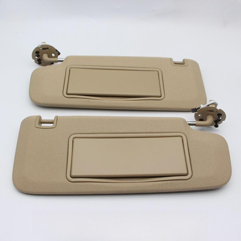 For Chevrolet Malibu XL 2016-, For Buick Regal 2009- LaCrosse, Left Right Car Sun Visor Makeup Mirror Baffle Interior Re