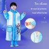 Children's Cartoon Raincoat with Backpack Slot - Large, Full-Body for Primary Students