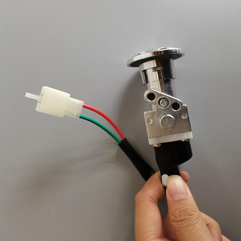 LMoDri Motorcycle Ignition Key Motorbike Ignition Switch Electric Bike Scooter E-bike Electric Lock With 2