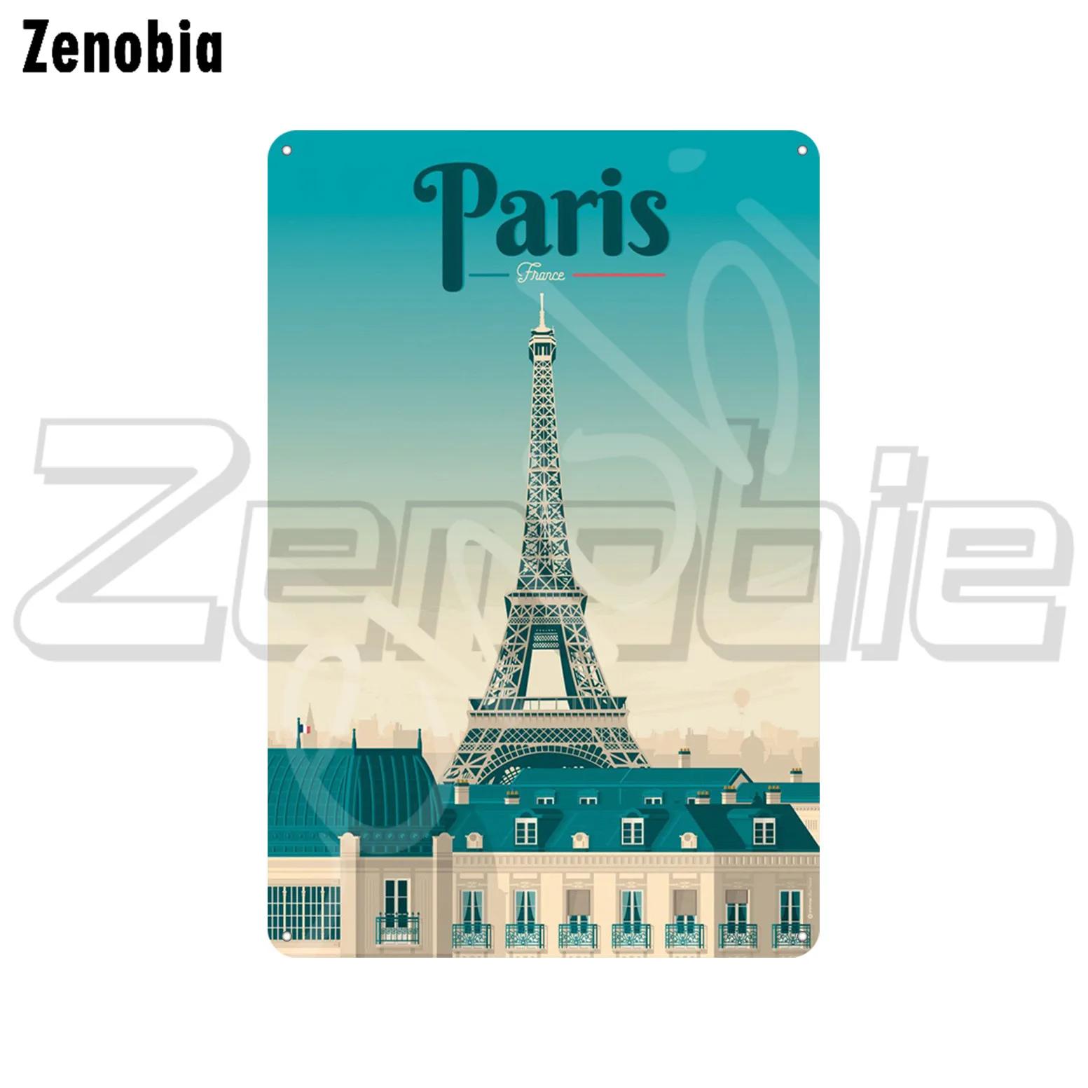 

Старовинні подорожі металевий знак Монреаль Москва Нью-Йорк Орієнтир міста Олов яна вивіска пластина міський пейзаж ретро табличка прикраси 20x30cm（7.8x11.8inch）