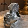 Decorative Cat Mask for Photos Roman Centurion Helmet, 3D Printed Warrior Mask, Unique Gifts Lovers Funny Cosplay Pet Party Costume Accessories