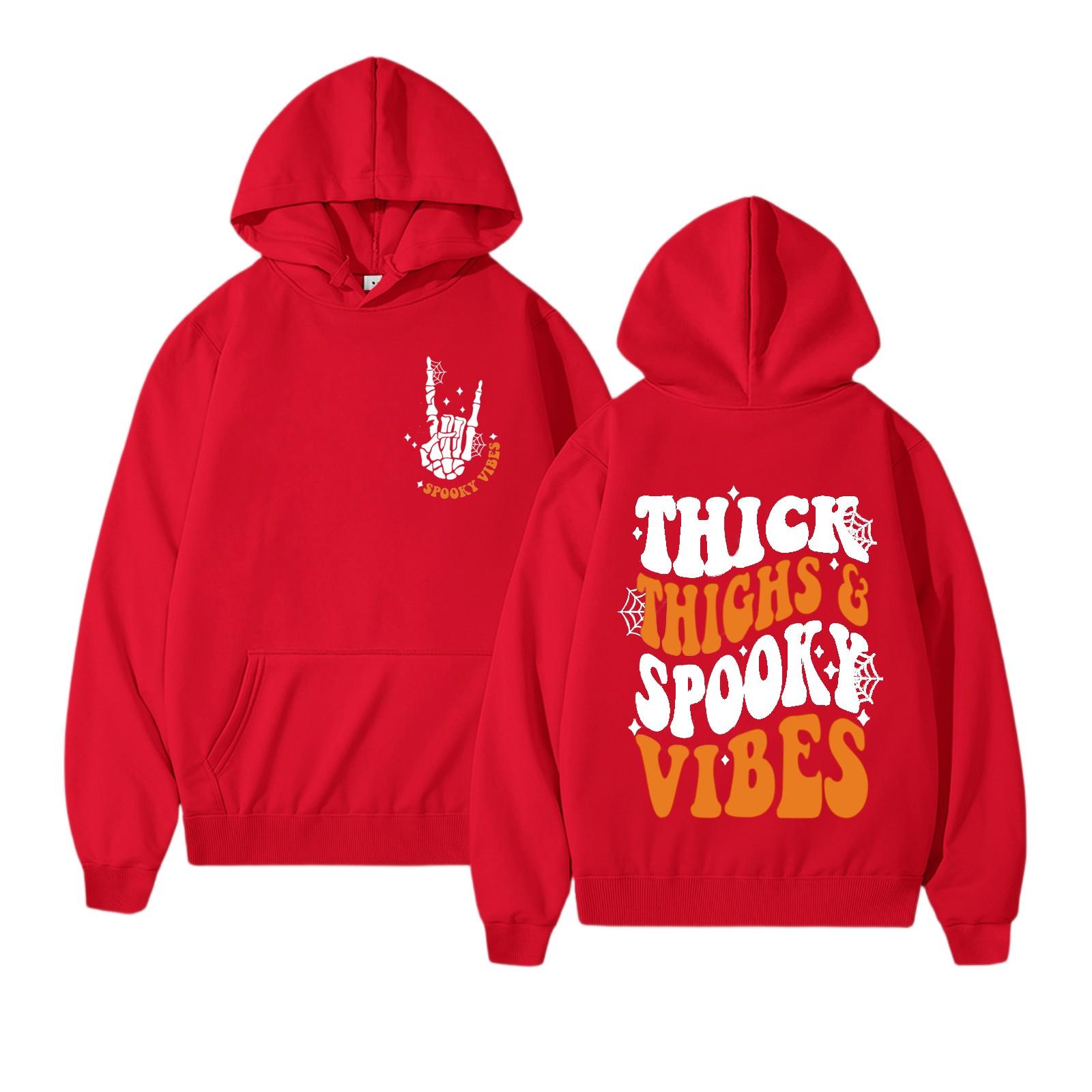 

Женские толстовки, осенняя мода, свитшоты с принтом, повседневная толстовка с длинным рукавом, свободная толстовка, осенняя толстовка M красный