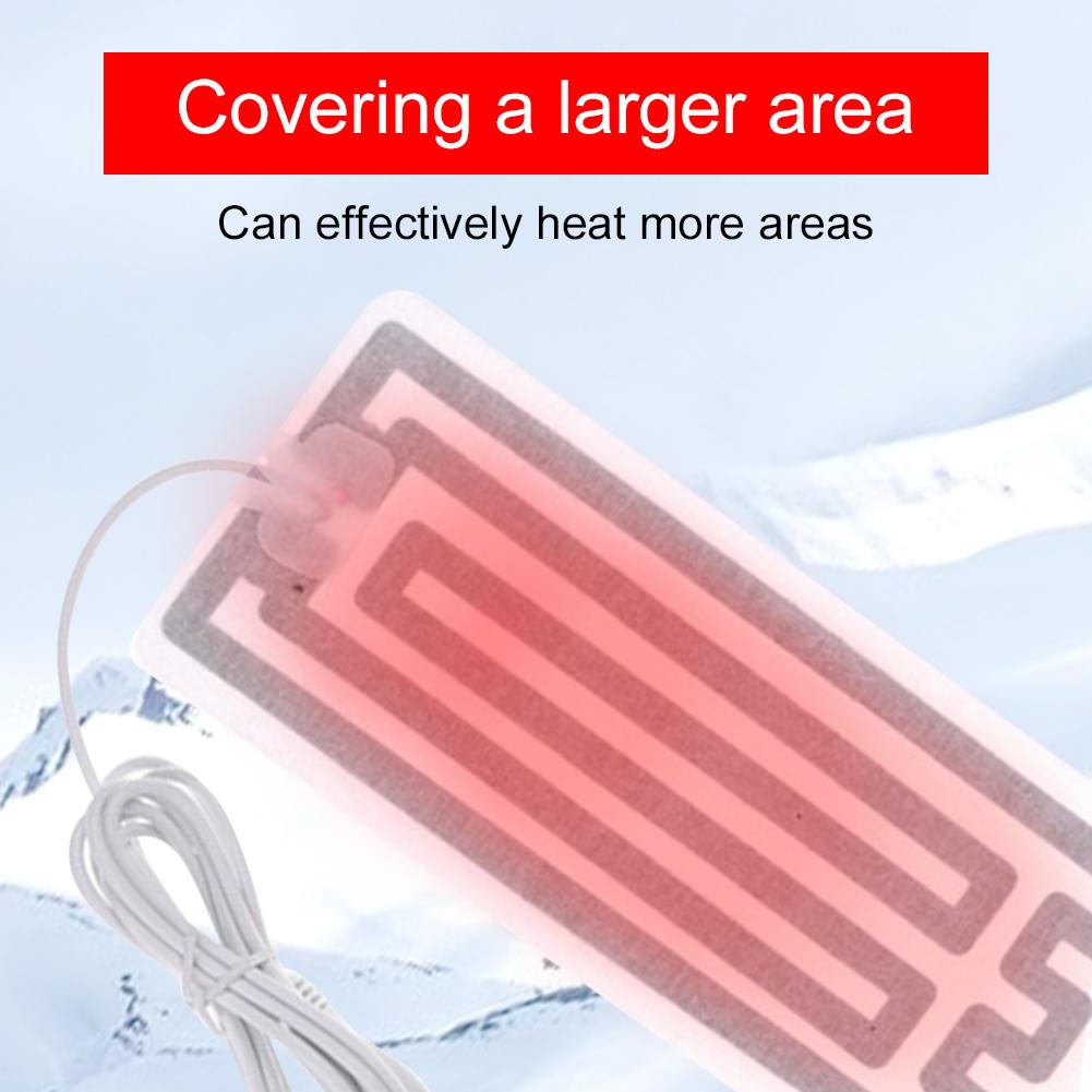 Heating Pad USB Heating Film Portable Cloth Heater Electric Heating Film DIY Thermal Clothing Outdoor Heated Jacket Vest