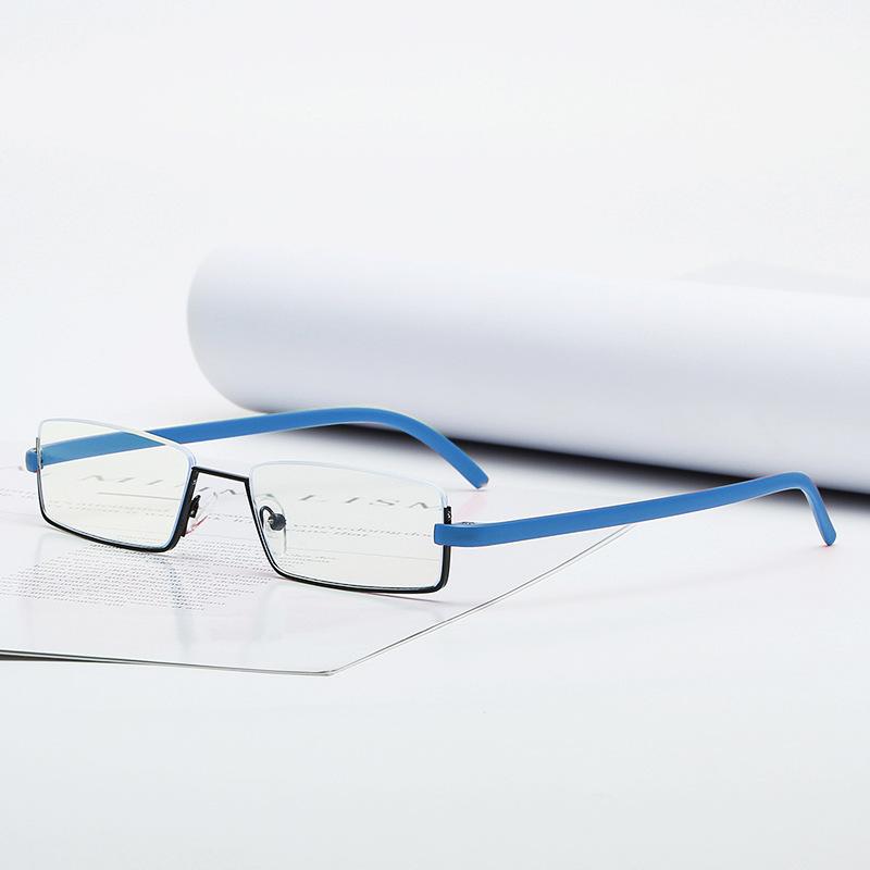 Women Reading Glasses Retro Blue Light Presbyopic Eyeglasses Men  Half Frame Eye Glasses With Box +1.0 +1.5 +2.0 +2.5 ~ +4.0