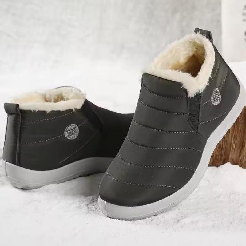 Men Boots Keep Warm Winter Shoes Men Ankle Boots Fur Shoes Botas Couple Snow Boots Winter Casual Shoes Booties Men