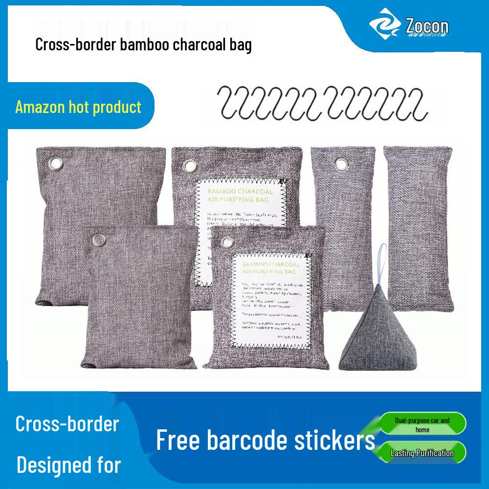 Activated Bamboo Charcoal Bag for Efficient Odor and Formaldehyde Removal In New Homes