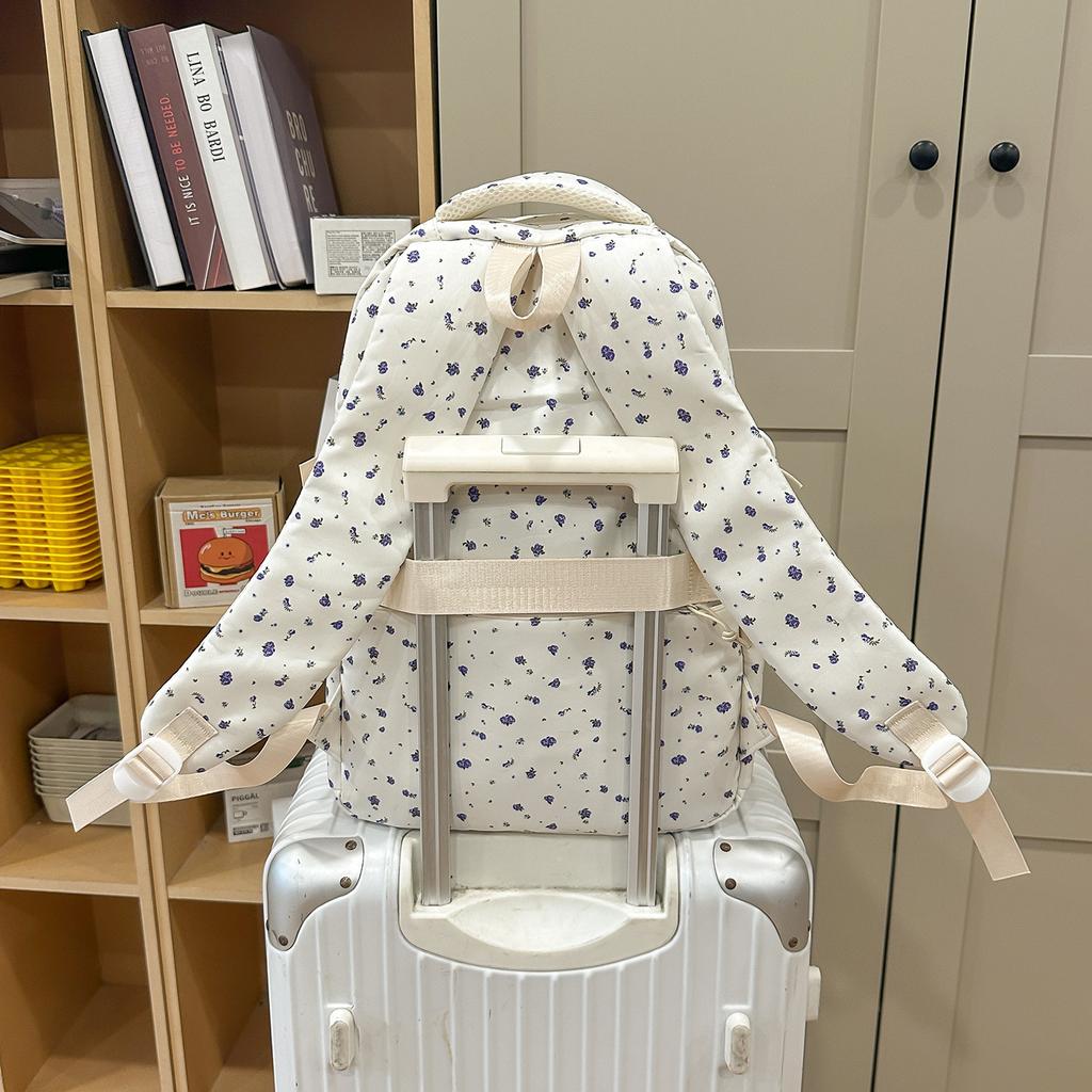 Schoolbag Japanese New Backpack Girls Large Capacity Schoolbag Junior High School High School Cute High Value Commuter Light Backpack