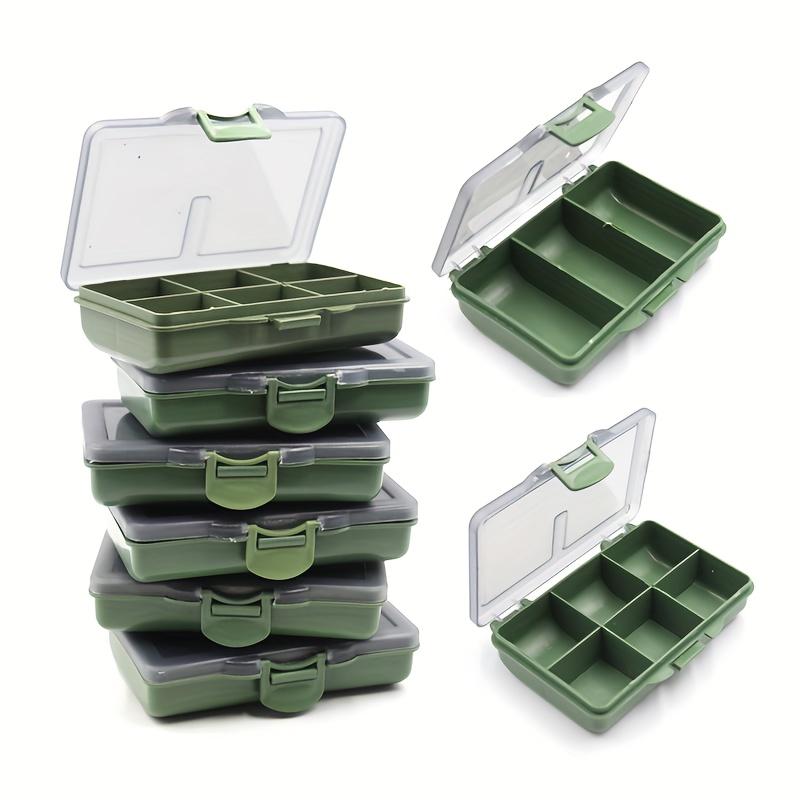 1pc Compartments Fishing Tackle Boxes Bait Outdoor Lure Hook Accessories Box Storage Multi Functional Organization Boxes