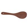 2 Pcs Long Handle Cooking Spatula Solid Wood Kitchen Scoop Rice Spatula  Non-stick Pan