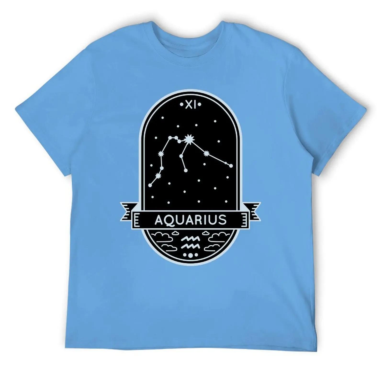 Созвездие Водолея «Двенадцать» (2) Футболка Motion Top Tee Новинка Юмор Графический Дом Европейский размер S бежевый