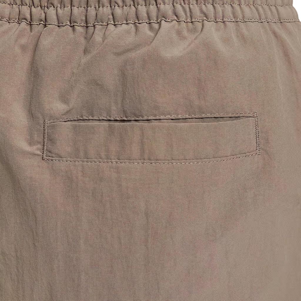 Nike Sportswear Woven Everything Simple Comfortable Fashion Lace-Up Five-Point Casual Shorts Women Shorts Mink-Brown White HJ1398-214