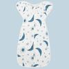Baby Cotton Swaddle Blanket Newborn Sleep Sack Wrap Arms Up Design Stretchable Sleeves