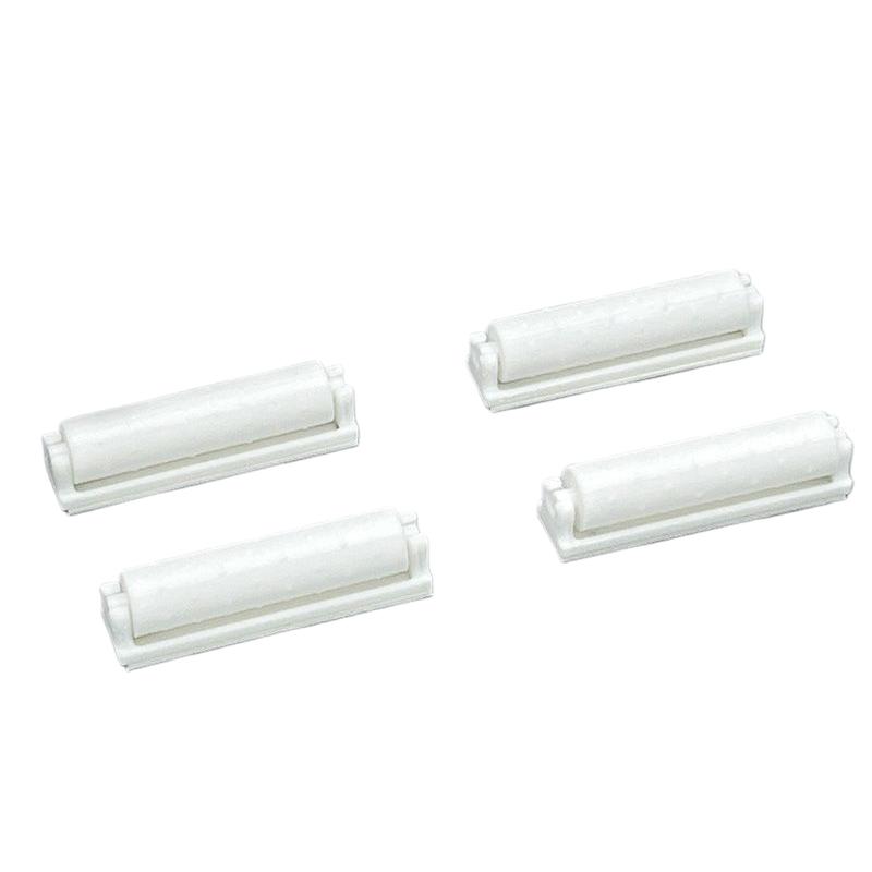 

4/8Pcs Toilet Paper Roller Holder Towel Plastic Roll Box Metal Replacement Rod Roller Outdoor Travel 4PCS