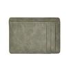 Slim Card Holder PU Leather Minimalist Wallet Men Vintage Credit Card Case Ultra Thin Pocket Business Purse Small Coin Pouch Bag