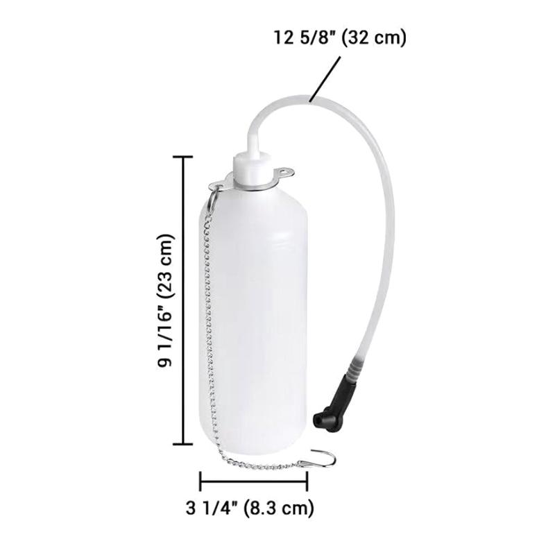 

1pc Brake System Bleeding Tools 1 Person 1L Brake Bleeder Kit High Strength Tube Rubber Connector For Car Motorcycle Atv