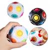 Antistress Cube Rainbow Ball Puzzles Futebol Magic Cube Brinquedos educativos de aprendizagem para crianças, adultos e crianças Brinquedos para aliviar o estresse