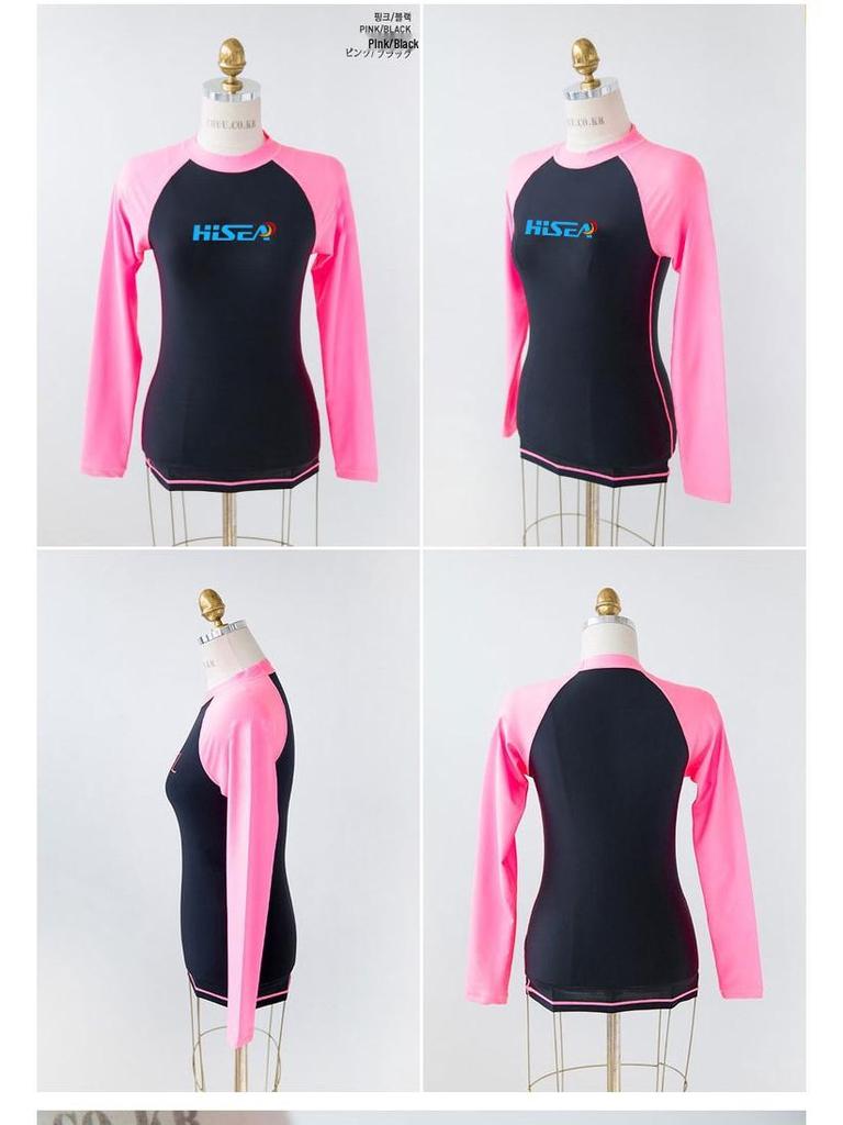 Korean Style Women's Jellyfish Diving Suit - Slim Fit, Sun Protection, Quick-Dry Long Sleeve for Snorkeling