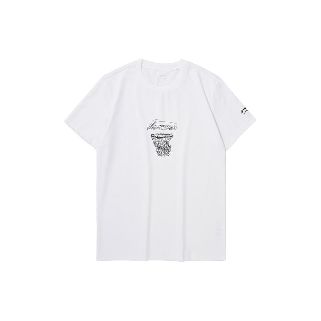 Li Ning Sports Fashion Collection T Shirt Men's White AHSU799-1