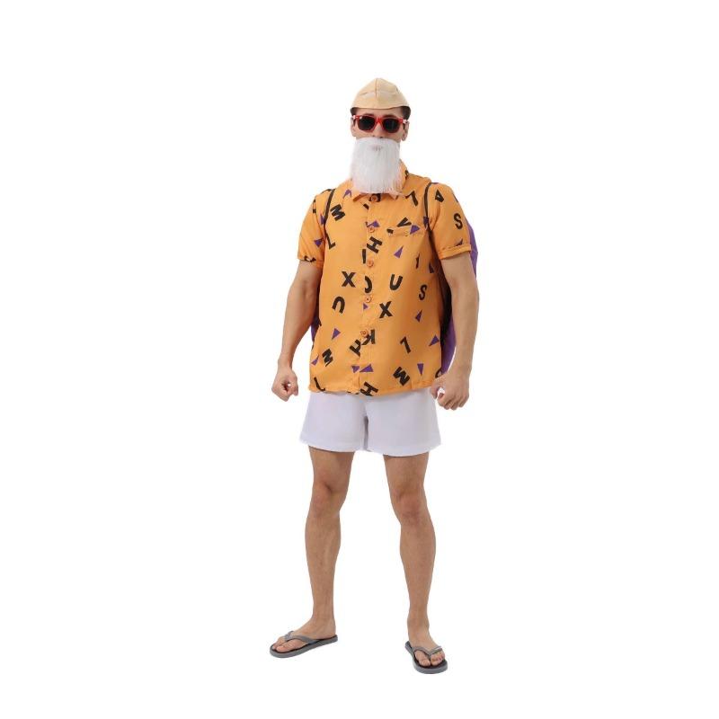 

Хэллоуин, Костюм Черепахи для мужчин из Dragon Ball, Мужской костюм для косплея Черепахи XL