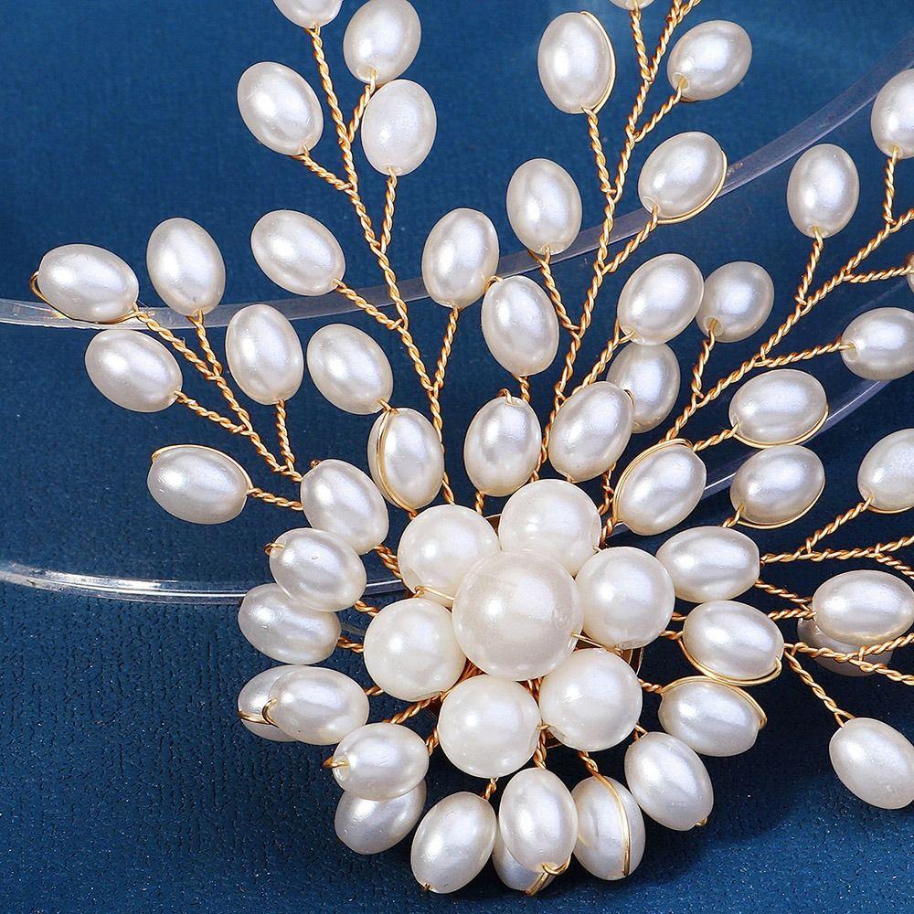Elegant Pearls Badge Exquisite Luxury Sense Brooch Clothes Accessories Banquet Clothes Pin  Daily