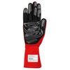 Sparco Racing Size FIA Certified LAND+ Gloves, Red, 8, 8856-2018-DC.409.24-G