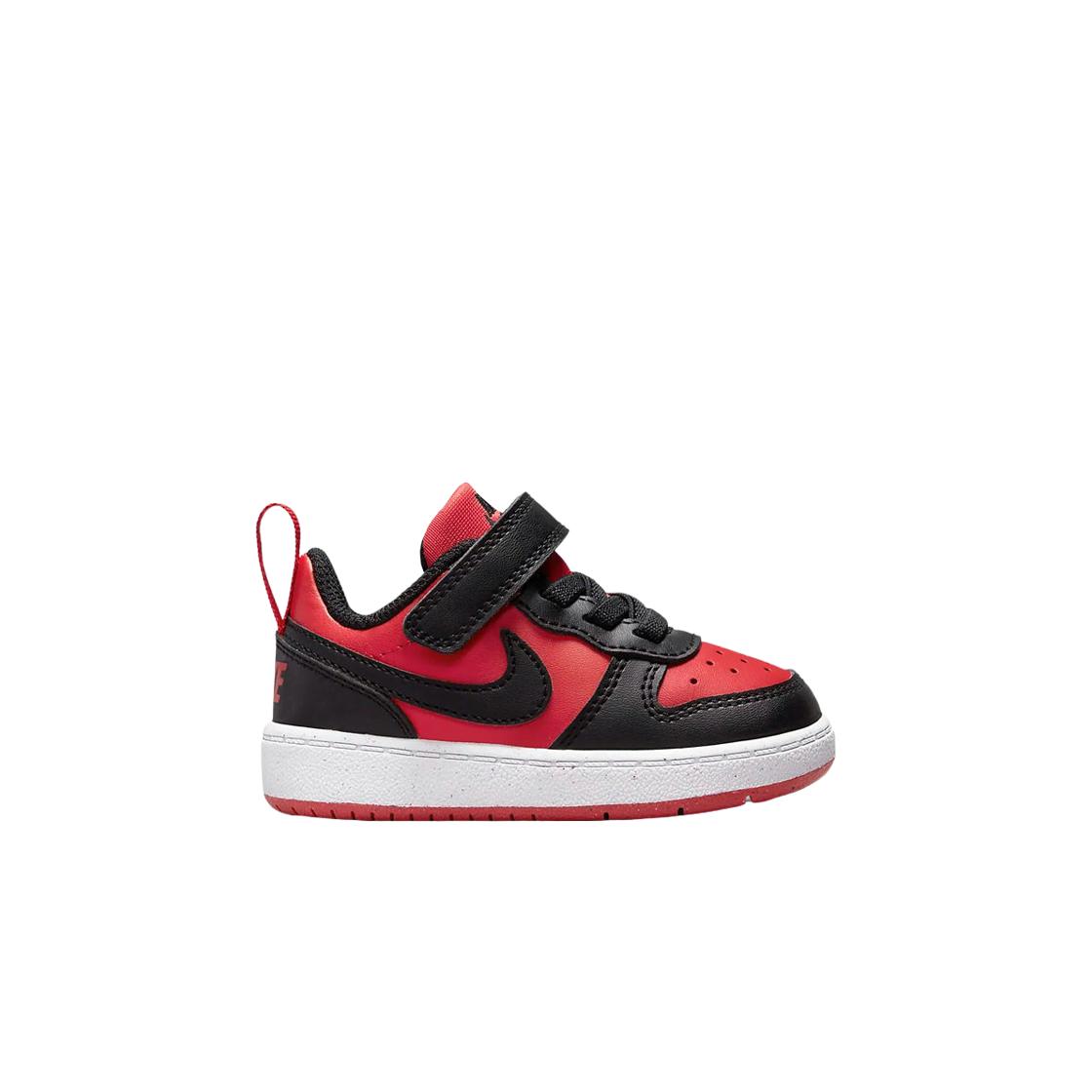 

(тд) Nike Court Borough Low Recraft Университетский красный Белый Черный 130