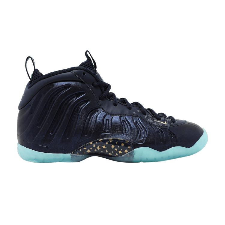 Nike Little Posite One GS Gold Stars 36