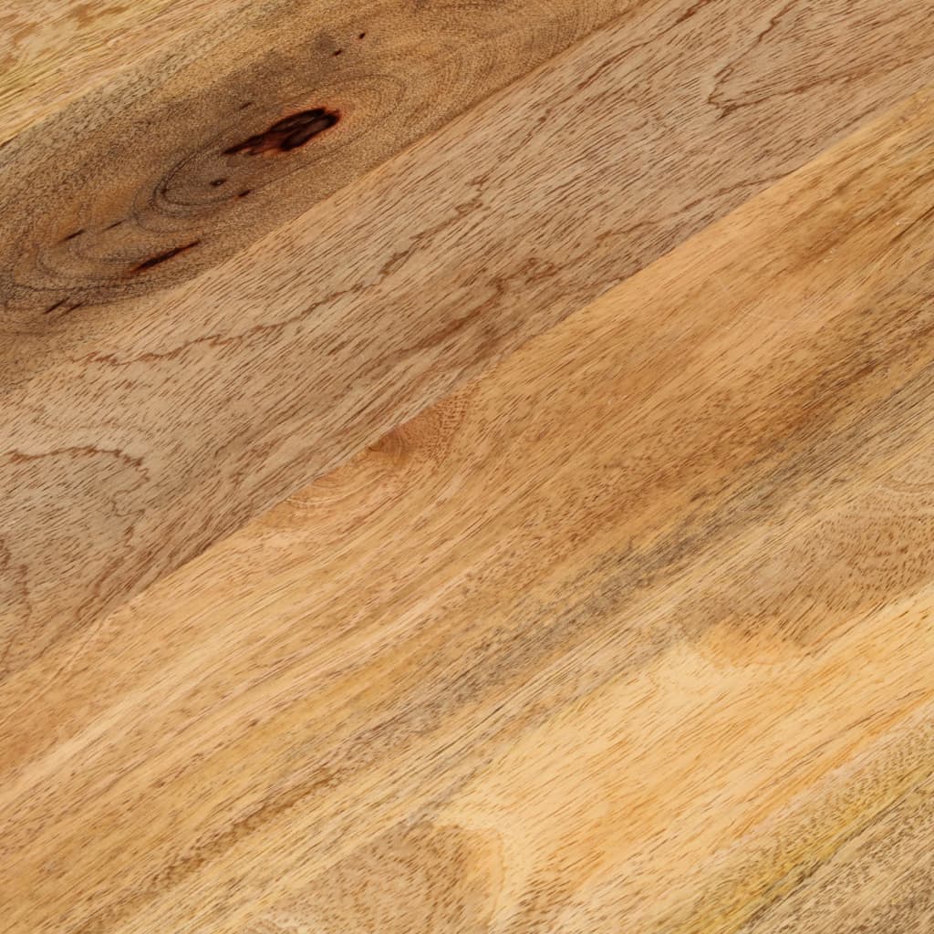 Vidaxl Tabletop, 100X40X3.8 Cm, Oval, Solid Mango Wood