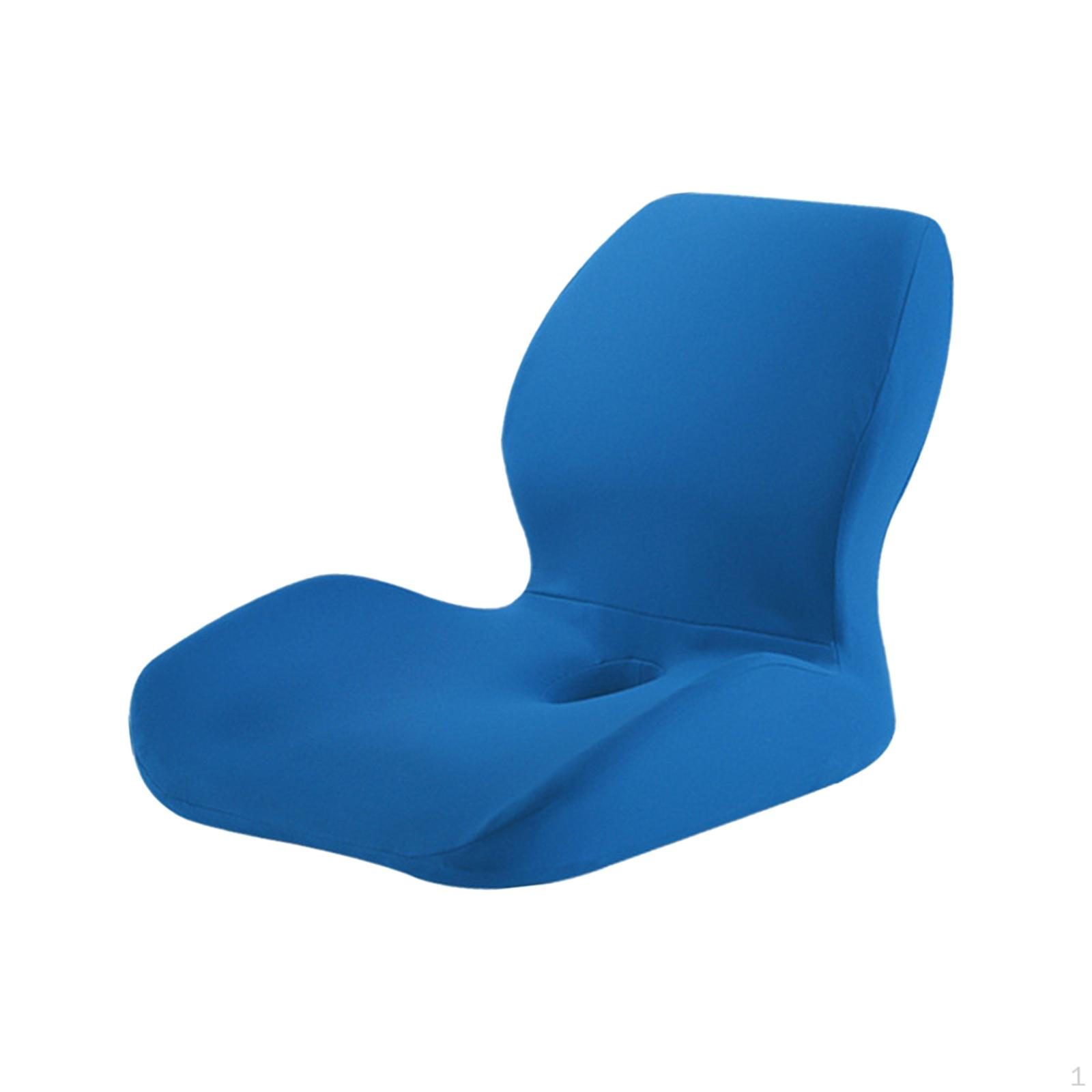 Подушка для стульев, со съемной наволочкой синий