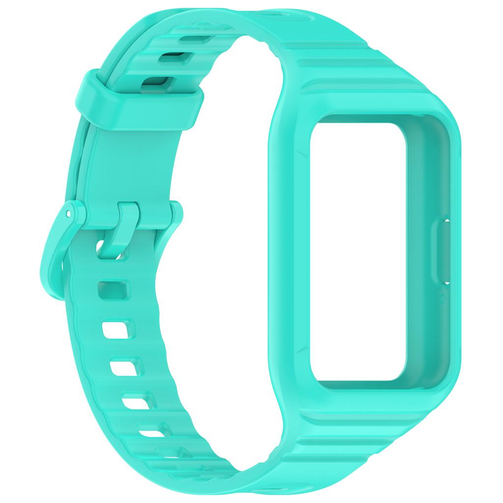 Integrated strap For Samsung Galaxy Fit 3 SM-R390 Watchband Durable Silicone Sport Not Seperated Adjustable Wristband Accessori