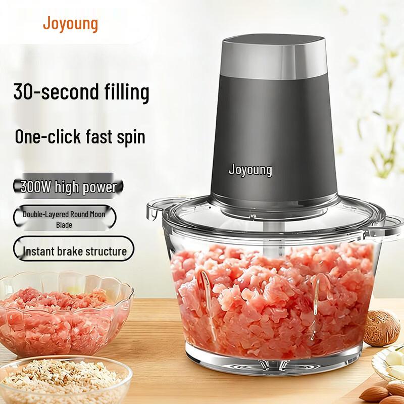 Joyoung Electric Meat Grinder 1.8L Glass Bowl