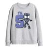 Childrens/Kids Cute 5th Birthday Sweatshirt