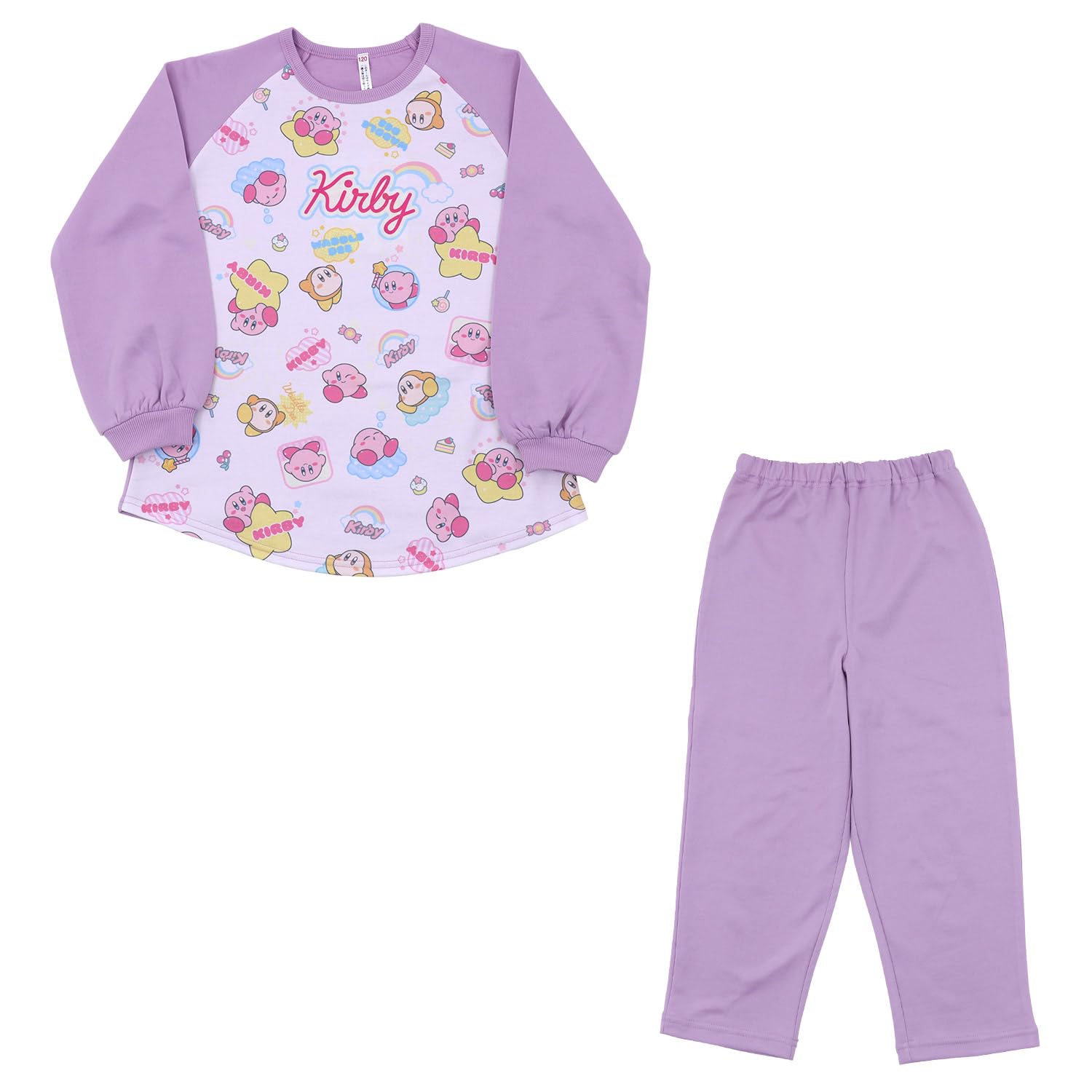 

[Airin] Bandai Kirby Light-Up Cardboard Pajamas, 120cm, Lavender