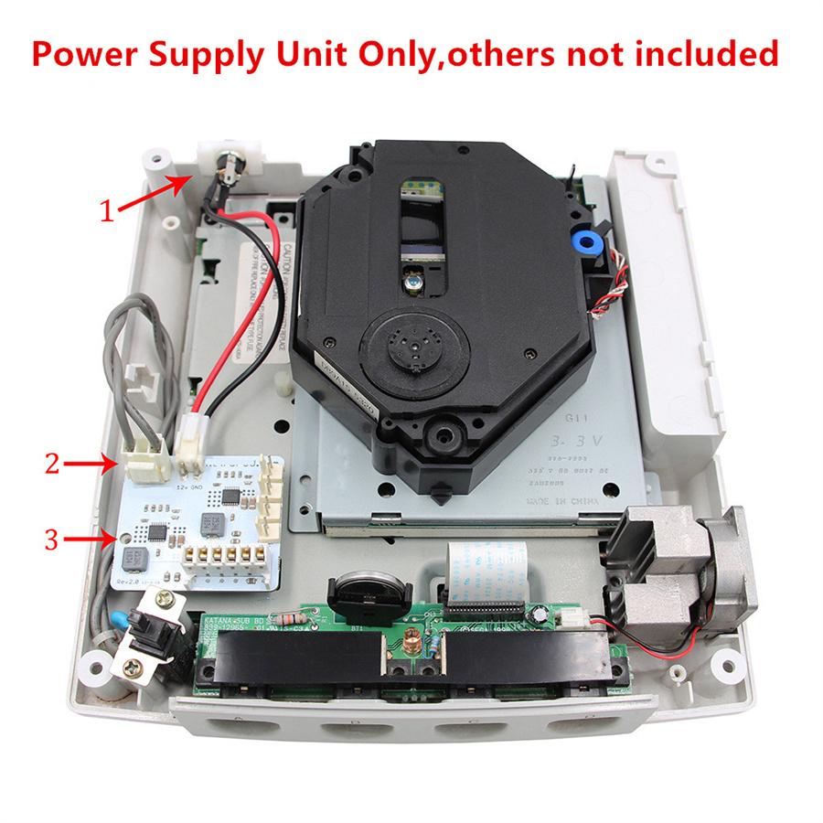 Náhradní napájecí zdroj pro Sega Dreamcast DreamPSU 12V