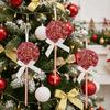 4PCS Foam Ball Candy Christmas Tree Decoration Hanging Lollipop Ornaments  Christmas Party
