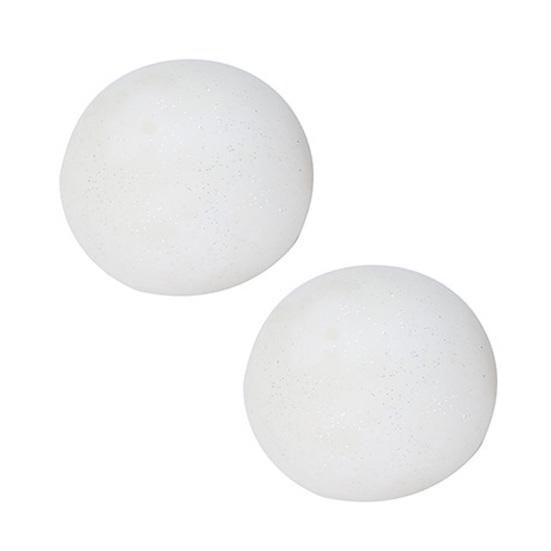 1/2Pcs Snowball Stress Relief Toy Decompression Ball Squeeze Toy Soft Stretchy Stress Ball Sensory Pinch Fidget Toy Party Favors