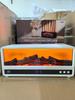 Remote-Controlled Retro Fireplace Aroma Diffuser with Seven-Color Flame and Humidifier