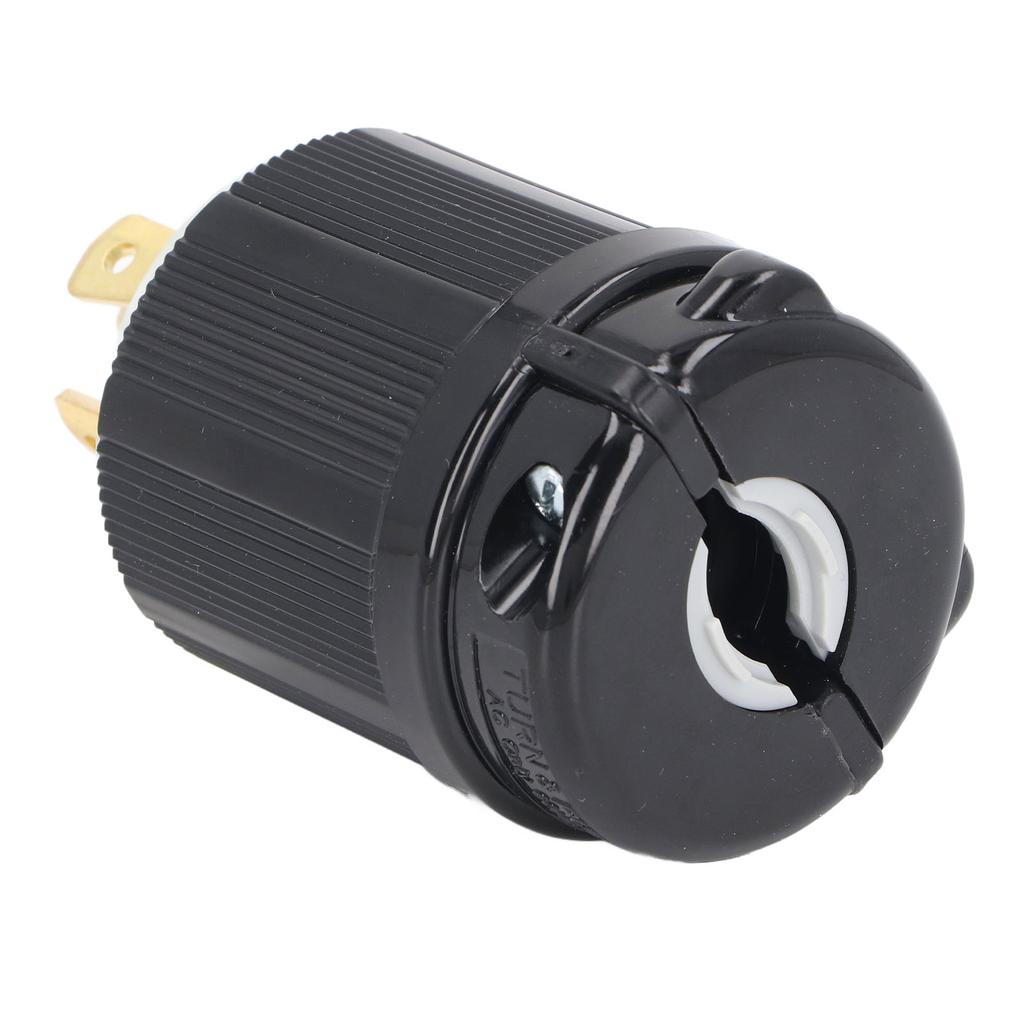 Generator Verriegelungsstecker 4-polig 5-adrig 30A 120/208V Universeller Drehverschluss-Adapter L21‑30P für Maschine