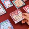 Office Supplies Santa Self-Adhesive Christmas Memo Pads Message Notes Writing Paper Sticky Notes