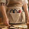 Multi Pocket Work Apron Tool Belt Bag with 12 Pockets, Waterproof Adjustable Home Maintenance Holder for Carpenter Electrician, Heavy Duty Organizer