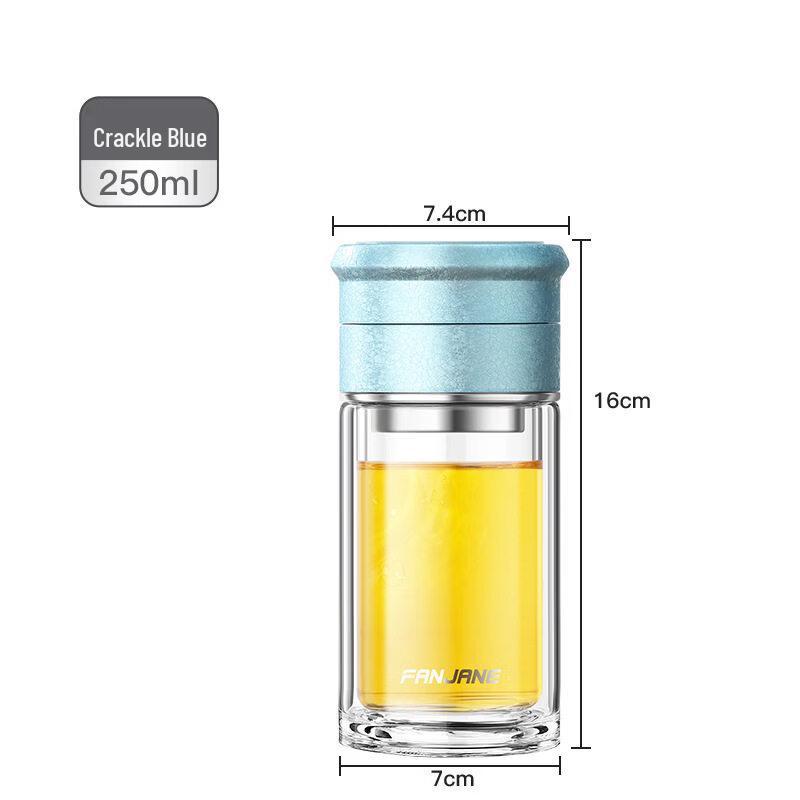 Portable Tea Infuser Glass Bottle