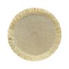 Safe Round Paper Placemat With Pattern For Indoor And Outdoor Use Round Place Mats