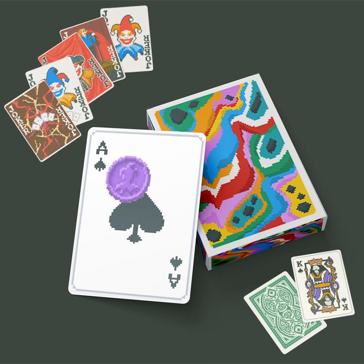 Happy All Day Unisex Game Dave The Diver Playing Cards Balatro Poker Card Cosplay Card 54Pcs Joker Cards Cartoon Print Solitaire Magic Tricks Props