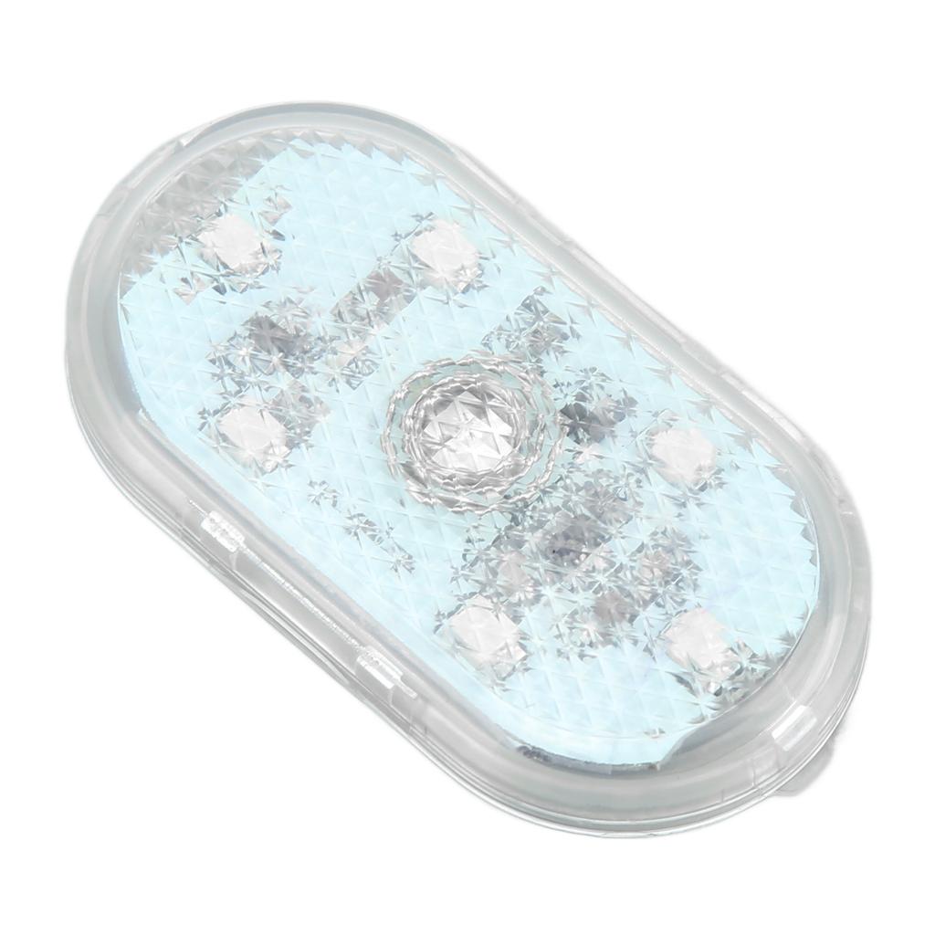 LED Car Light Touch Type Automobile Interior Mini Night Atmosphere Lamp Built in BatteryBlue