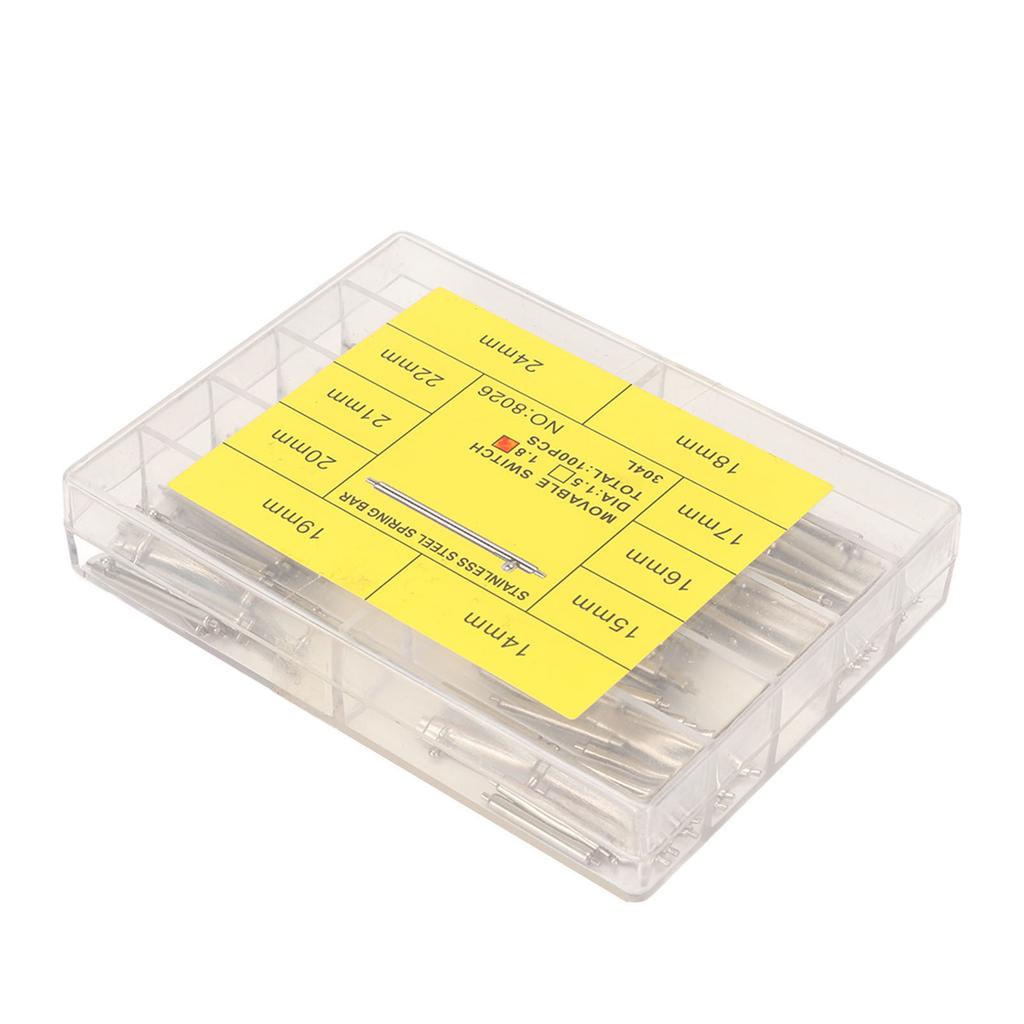 Watch Band Pins Professional Quick Release Stainless Steel Watch Band Spring Bars for Watch Repair