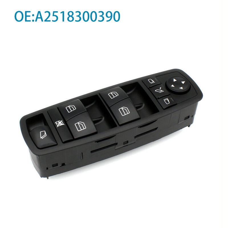 A2518300390: Compatible Window Switch for Mercedes W164 W251 R350 Window Regulator