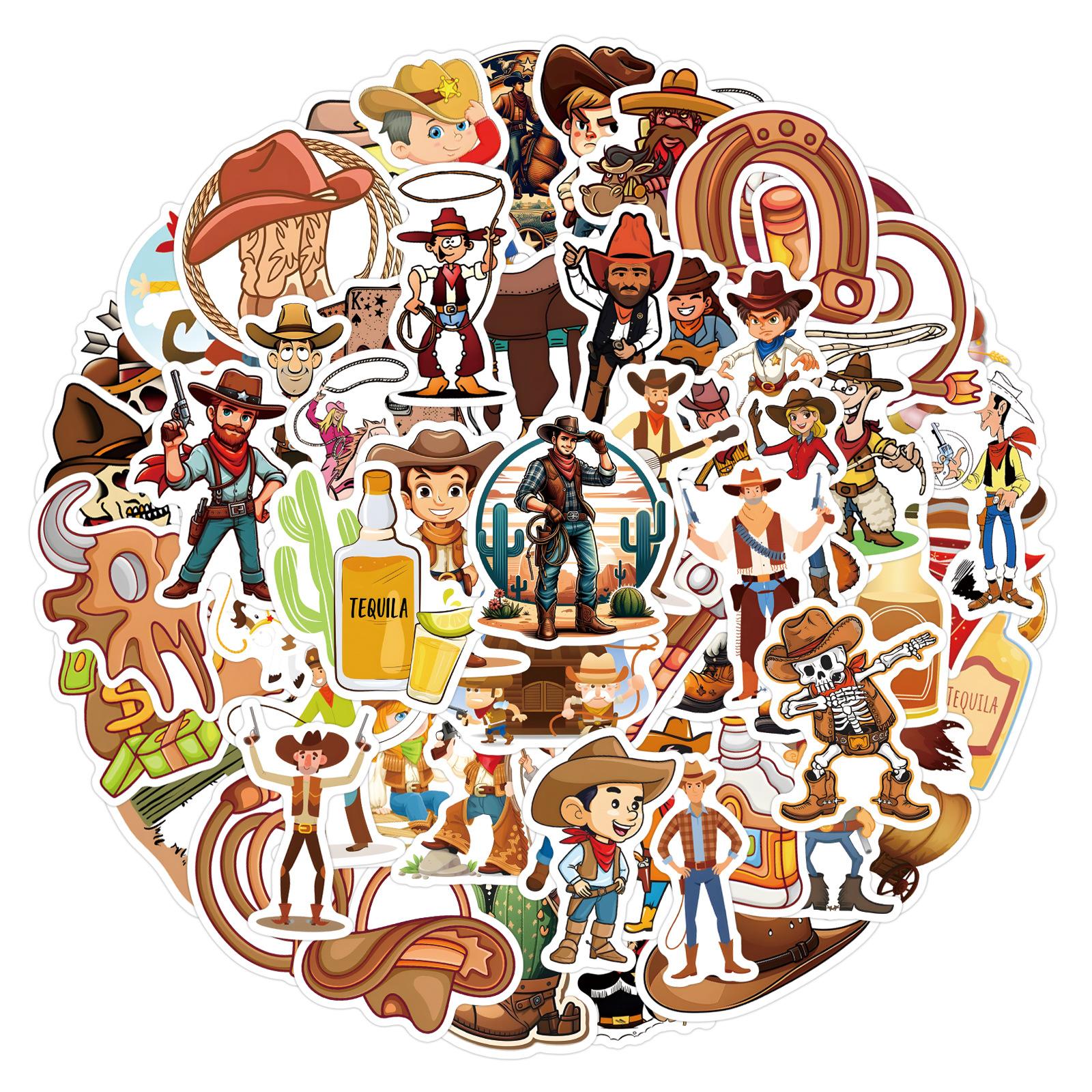 

110 Ковбойские Джинсовые Дудл Наклейки Украшают Чемодан Ноутбук Мобильный Телефон Мультяшные Наклейки